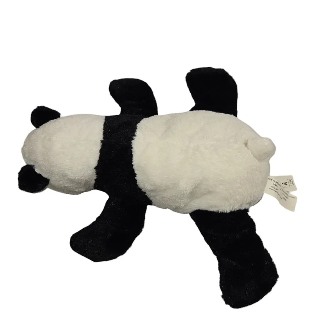 IKEA Plush Kramig Panda Bear Stuffed‎ Animal Black White Floppy Sewn Eyes 12